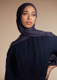 Premium Navy Modal Hijab