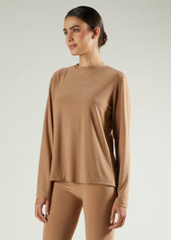 Second Skin Top Wheat