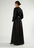 Black Wrap Abaya
