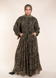 Camo Floral Maxi - Final Sale