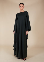 Floaty Kaftan Dark Green