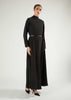 Raglan Sleeve Abaya Black