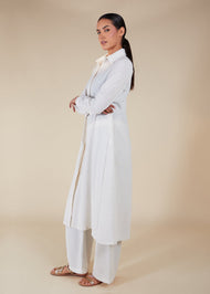 Shirt Dress Co-Ord Nude - Final Sale