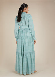 Softly Sage Floaty Maxi