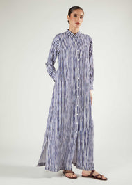 Stripey Maxi Shirt