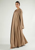 Twin Set Abaya Coffee