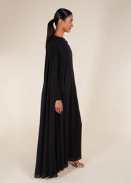 Black Caped Gown