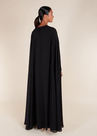 Black Caped Gown