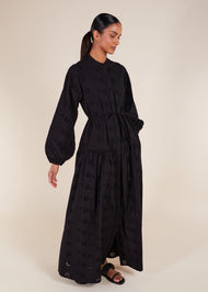 Broderie Maxi Black