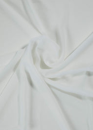White Chiffon Hijab