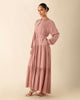 Tiered Tea Pink Maxi