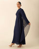 Talia Kaftan Navy
