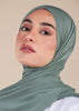 Sage Premium Jersey Hijab - Final Sale
