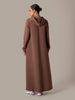 Hoody Abaya Dusty Rose