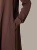 Hoody Abaya Taupe