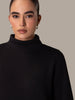 Turtle Neck Co-Ord Set Black