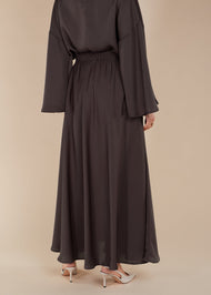Maxi Skirt Taupe - Final Sale
