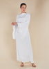 Floaty Sleeve Abaya White