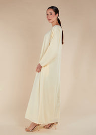 Buttercream Abaya