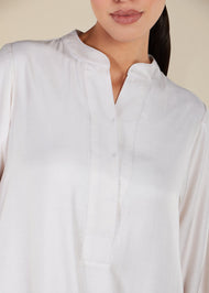 Fine Lines Abaya Blush