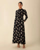 Fitted Floral Maxi