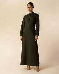 Forest Green Abaya