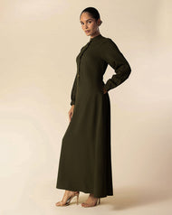 Forest Green Abaya