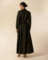 Forest Green Abaya