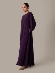 Mauve Aztec Woven Maxi