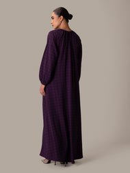 Mauve Aztec Woven Maxi