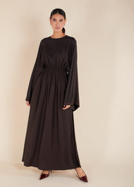 Miniature Rose Pleated Kaftan