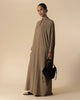 Loose Fit Abaya Natural