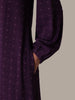 Mauve Aztec Woven Maxi