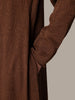 Textured Turtle Neck Abaya