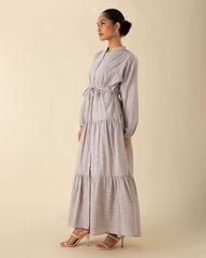 Tiered Cotton Maxi