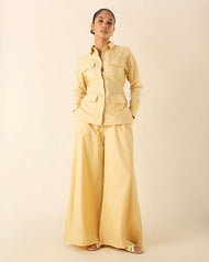Sahara Co-Ord Set Butter Yellow