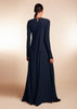 Mulberry Abaya Midnight Blue