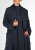 Cozy Fleece Cover Up Navy | Coats & Cover Ups | Aab Modest Wear