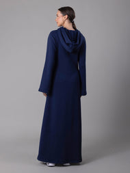 Cove Abaya Hoody Navy
