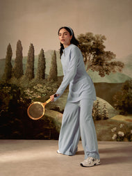 Polo Active Co-Ord Set Blue