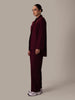Dima Co-Ord Set Burgundy