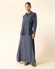 Skirt & Top Co-Ord Dark Denim