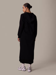 Hooded Midi Black