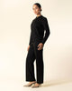 Mandarin Co-Ord Set Black