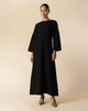 Layla Abaya Black