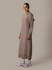 Hooded Midi Khaki