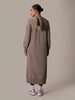 Hooded Midi Khaki