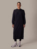 Hooded Midi Navy
