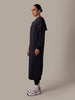 Hooded Midi Navy