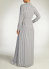 Mono Stripes Maxi Dress | Maxi Dresses | Aab Modest Wear